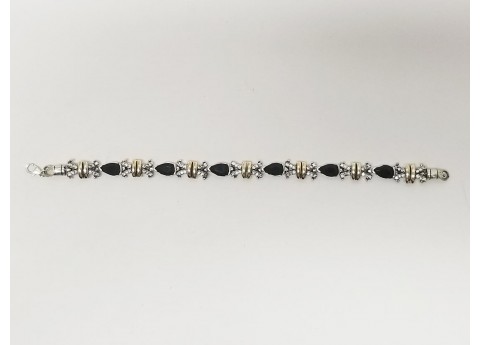 14k Gold & 925 Silver Bracelet for Women