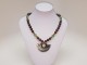 Exclusive Stainless Steel and Natural Stones Necklace for Women